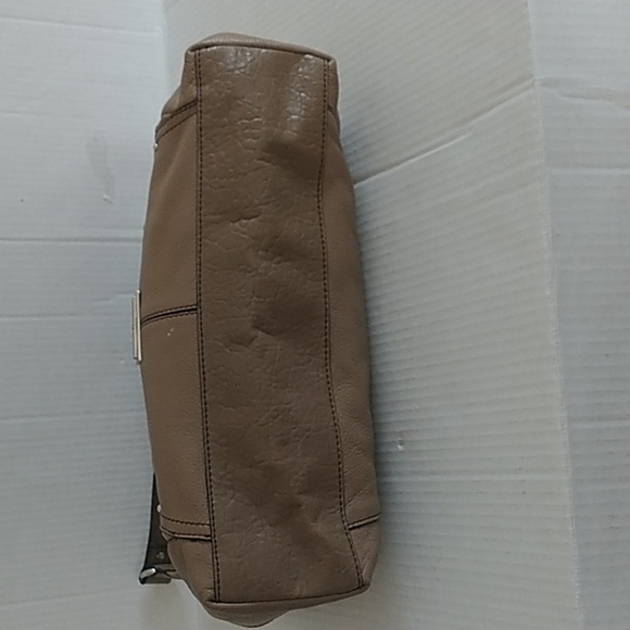 Etienne Aigner Tan Leather Satchel Bag - Picture 7 of 12